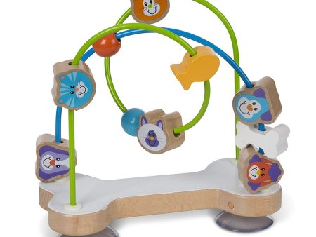 Melissa & Doug First Play Pets Bead Maze Baby Toy, Multi For Discount