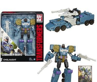 Transformers Generations Combiner Wars Voyager Class Onslaught Figure For Discount