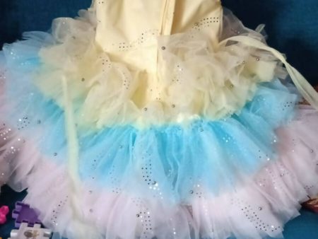 1st Birthday Baby Girl Beautiful Dress Frock  barbie doll dress for your baby girl For Cheap