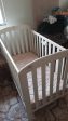 EAST COAST Anna Dropside Cot Crib for Baby with Mattress, Approx dimensions:127.5L x 18.2W x 71.4H cm Online Sale