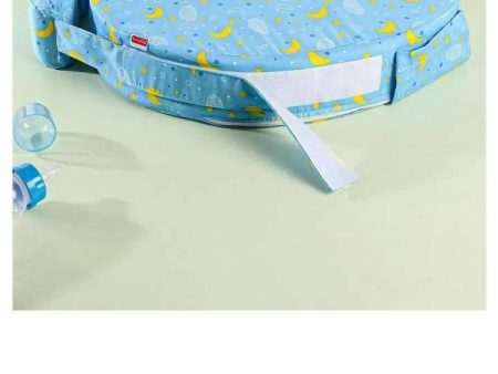 BABYHUG Feeding Pillow- Blue Fashion