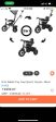 R FOR RABBIT Tiny Toes Sportz Tricycle- Black For Discount