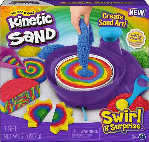 Kinetic Sand Swirl N  Surprise Set on Sale