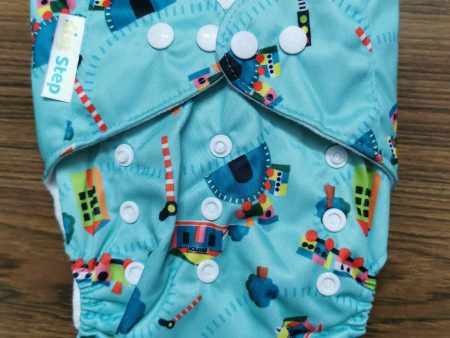 1st STEP Size Free size Adjustable, Washable and Reusable Diaper with Diaper Liner (Green) Cheap