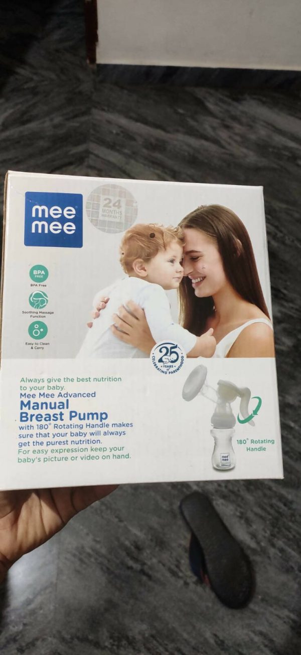 MEE MEE Manual Breast Pump with 180 degree Rotating Handle Online now